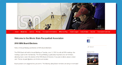 Desktop Screenshot of illinoisracquetball.com