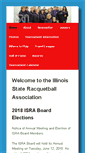 Mobile Screenshot of illinoisracquetball.com